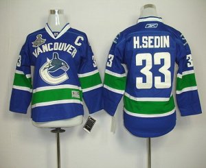 Jerseys Factory Cheap Canucks 2011 Stanley Cup Finals #33 Henrik