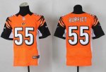 Jerseys Factory Cheap Nike Bengals #55 Vontaze Burfict Orange Al