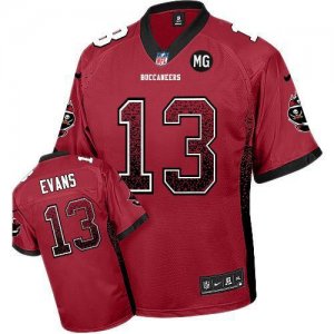 Jerseys Factory Cheap Nike Buccaneers #13 Mike Evans Red Team Co