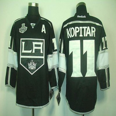 Jerseys Factory Cheap Kings #11 Anze Kopitar 2012 Stanley Cup Fi