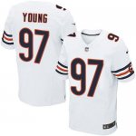Jerseys Factory Cheap Nike Bears #97 Willie Young White Men's St