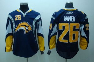 Jerseys Factory Cheap Sabres #26 Thomas Vanek Embroidered Blue N