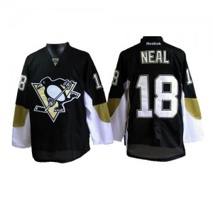 Jerseys Factory Cheap Penguins #18 James Neal Black Embroidered