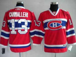 Jerseys Factory Cheap Canadiens #13 Michael Cammalleri Embroider