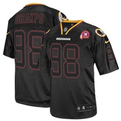 Jerseys Factory Cheap Nike Redskins #98 Brian Orakpo Lights Out