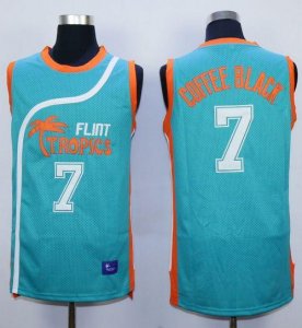 Jerseys Factory Cheap Flint Tropics #7 Coffee Black Blue Semi-Pr
