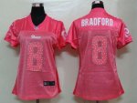 Jerseys Factory Cheap Nike Rams #8 Sam Bradford Pink Sweetheart