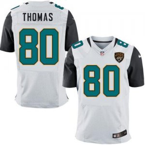 Jerseys Factory Cheap Nike Jaguars #80 Julius Thomas White Men's