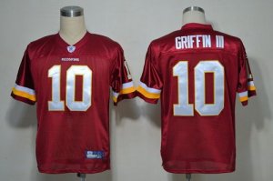 Jerseys Factory Cheap Redskins #10 Robert Griffin III Red Stitch