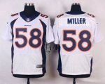 Jerseys Factory Cheap Nike Broncos #58 Von Miller White Men's St