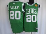 Jerseys Factory Cheap Celtics #20 Ray Allen Stitched Green Final