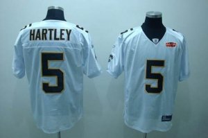 Jerseys Factory Cheap Saints #5 Garrett Hartley White With Super