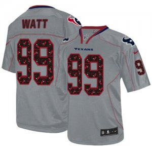 Jerseys Factory Cheap Nike Texans #99 J.J. Watt New Lights Out G