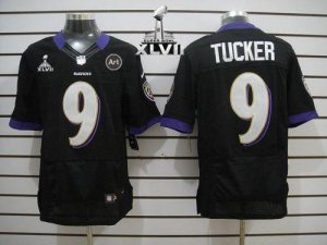 Jerseys Factory Cheap Nike Ravens #9 Justin Tucker Black Alterna