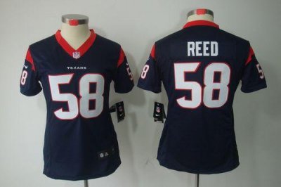 Jerseys Factory Cheap Nike Texans #58 Brooks Reed Navy Blue Team