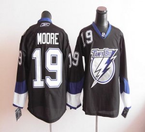 Jerseys Factory Cheap Lightning #19 Dominic Moore Black Embroide