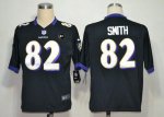 Jerseys Factory Cheap Nike Ravens #82 Torrey Smith Black Alterna