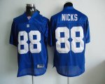 Jerseys Factory Cheap Giants #88 Hakeem Nicks Blue Stitched NFL