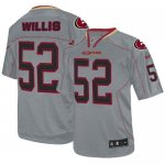 Jerseys Factory Cheap Nike 49ers #52 Patrick Willis Lights Out G