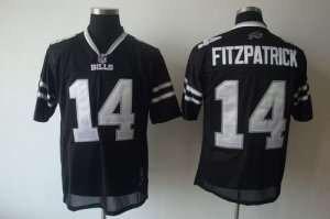 Jerseys Factory Cheap Bills #14 Ryan Fitzpatrick Black Shadow St