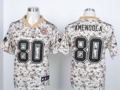 Jerseys Factory Cheap Nike Patriots #80 Danny Amendola Camo USMC