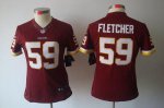 Jerseys Factory Cheap Nike Redskins #59 London Fletcher Burgundy