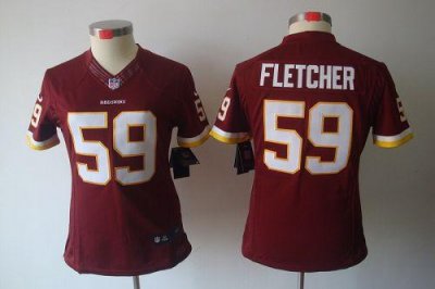 Jerseys Factory Cheap Nike Redskins #59 London Fletcher Burgundy