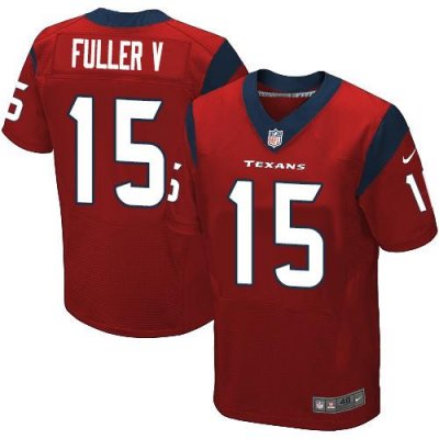 Jerseys Factory Cheap Nike Texans #15 Will Fuller V Red Alternat
