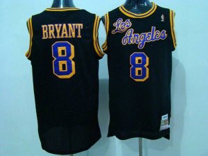 Jerseys Factory Cheap Mitchell and Ness Lakers #8 Kobe Bryant Bl
