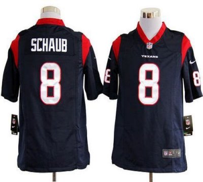 Jerseys Factory Cheap Nike Texans #8 Matt Schaub Navy Blue Team