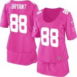 Jerseys Factory Cheap Nike Cowboys #88 Dez Bryant Pink Women's B