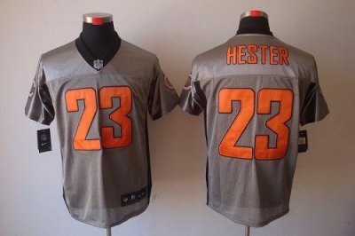 Jerseys Factory Cheap Nike Bears #23 Devin Hester Grey Shadow Me