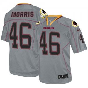 Jerseys Factory Cheap Nike Redskins #46 Alfred Morris Lights Out