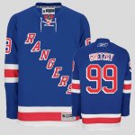 Jerseys Factory Cheap Rangers #99 Wayne Gretzky Embroidered Blue
