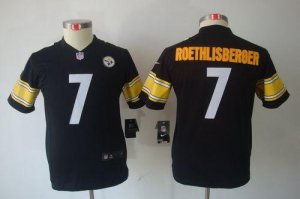 Jerseys Factory Cheap Nike Steelers #7 Ben Roethlisberger Black