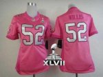 Jerseys Factory Cheap Nike 49ers #52 Patrick Willis Pink Super B