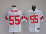 Jerseys Factory Cheap Giants #55 Danny Clark Stitched White NFL