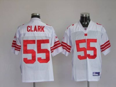 Jerseys Factory Cheap Giants #55 Danny Clark Stitched White NFL
