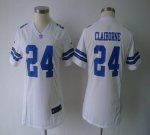 Jerseys Factory Cheap Nike Cowboys #24 Morris Claiborne White Wo