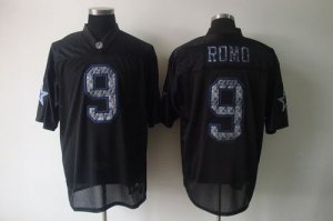 Jerseys Factory Cheap Sideline Black United Cowboys #9 Tony Romo