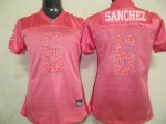 Jerseys Factory Cheap Jets #6 Mark Sanchez Red Women's Sweethear