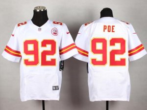 Jerseys Factory Cheap Nike Chiefs #92 Dontari Poe White Men's St