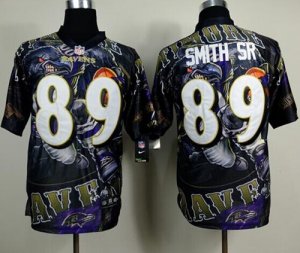 Jerseys Factory Cheap Nike Ravens #89 Steve Smith Sr Team Color
