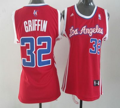 Jerseys Factory Cheap Clippers #32 Blake Griffin Red Women's Roa