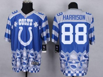 Jerseys Factory Cheap Nike Colts #88 Marvin Harrison Royal Blue