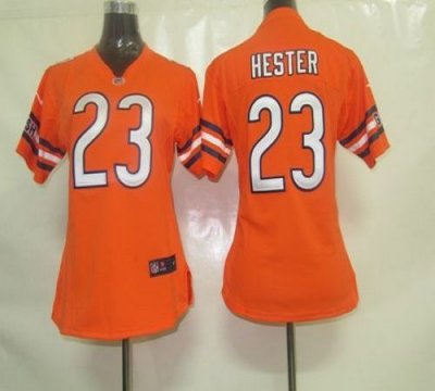 Jerseys Factory Cheap Nike Bears #23 Devin Hester Orange Alterna