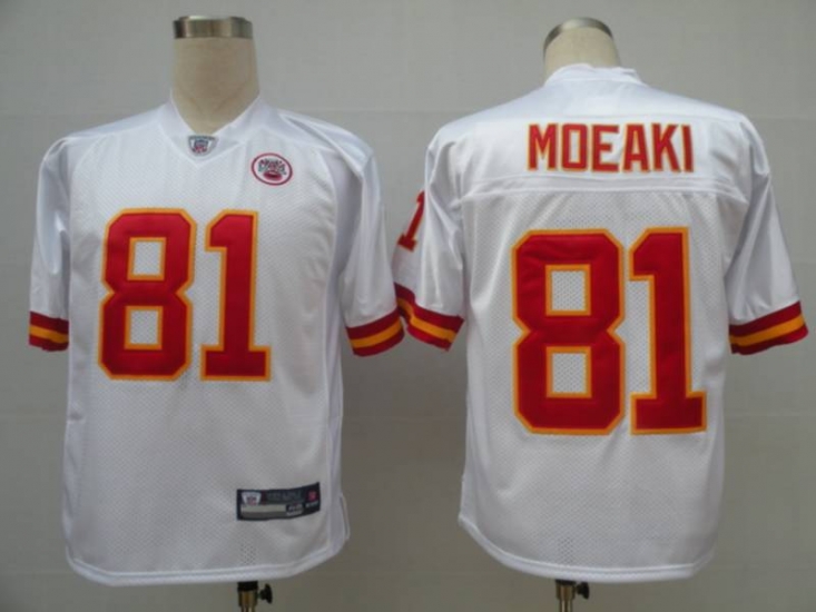 Jerseys Factory Cheap Chiefs #81 Tony Moeaki White Stitched NFL - Click Image to Close