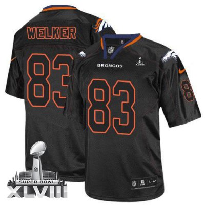 Jerseys Factory Cheap Nike Broncos #10 Emmanuel Sanders Black Me