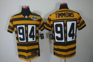 Jerseys Factory Cheap Nike Steelers #94 Lawrence Timmons Yellow/