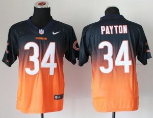 Jerseys Factory Cheap Nike Bears #34 Walter Payton Navy Blue/Ora